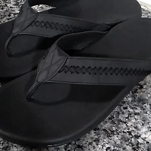 George Men's Black Thong Sandals. Size 9 NWOT - Picture 5 of 7